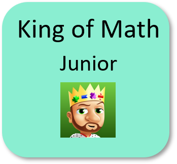 King of math Junior - en matteapp med material anpassat för förskoleklass till årskurs tre. 