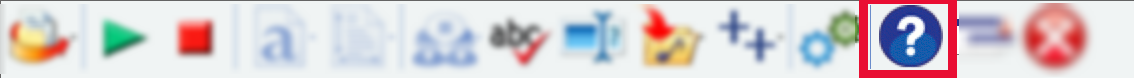 Bild på var du hittar manualen i programmet