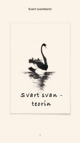 En gif-animation där det bläddras i en e-bok.