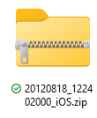 Ikonen för zip-fil
