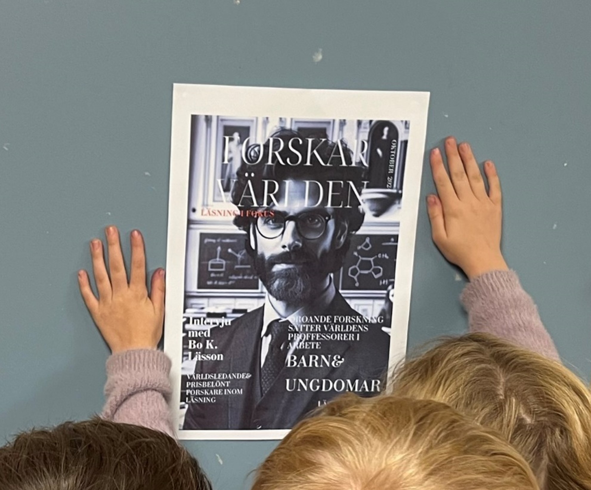 Läslusten väcks med hjälp av AI på Södra Råtorps skola